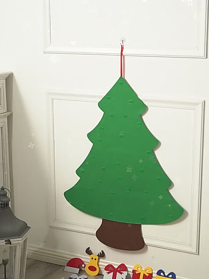 DIY Felt Christmas Tree for Kids